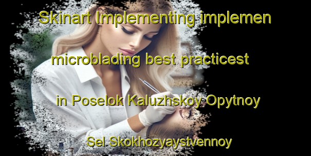 Skinart Implementing implemen microblading best practicest in Poselok Kaluzhskoy Opytnoy Sel Skokhozyaystvennoy Stantsii area | MicrobladingTraining | MicrobladingClasses | SkinartTraining-Russian Federation